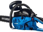 Benzininis grandininis pjūklas HYUNDAI X4118, variklis 41 cm3, 2,0 kW, pjovimo juosta 45 cm, svoris 4,5 kg