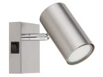 Kryptinis šviestuvas GLOBO Robby, GU10, 1 x 25W, 230V, chromo sp., 70x100x120 mm