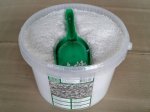 Techninė druska ledui tirpinti, frakcija 0,2-5,0 mm, 12 kg, kibirėlyje su kastuvėliu