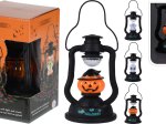 Helovyno dekoracija Žibintas su šviesa ir garsu, 3-jų dizainų, 20 cm