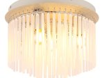 Pakabinamas šviestuvas GLOBO Gorley, E14, 5 x 40W, 230V, matinės smėlio spalvos, 320 x 320 x 230 mm, 15698DB