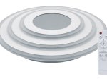 Lubinis LED šviestuvas ORRO,  2x36 W, 220-240 V, 3000-6500 K, 2160-4320 lm, IP20, apvalus, su pultu, 3000x3000x600 mm, CE34-36.