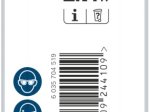 Grąžtas medienai BOSCH PRO, šešiakampiu tvirtinimu, 2 mm x 62 mm
