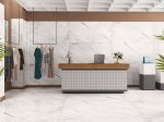 Akmens masės plytelės BUENO EURO MADRID Venacia, 80 x 160 cm, 2,560 m2/dėž., rektifikuotos, glazūruotos, poliruotos, spl. šviesiai smėlinė