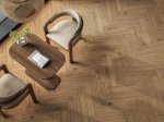 Akmens masės plytelės CERRAD MOSSA BROWN, 60 x 11 cm, 0,720 m2/dėž., glazūruotos, matinės, spl. ruda