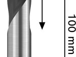 Universalus grąžtas BOSCH PRO, šešiakampiu kotu, 6 x 50 x 100 mm