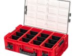 Smulkių reikmenų dėtuvė QBRICK One 2Xl 2.0 Red, + adapteris (2 vnt.), 58, 2 x 38, 7 x 17,2 cm