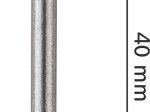 Grąžtas metalui BOSCH HSS (PointTeQ), cilindrinis kotas, 1,5 mm, 2 vnt.