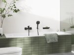 Vonios maišytuvas GROHE DICE, juodas matinis, 1018722430