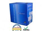 Kompiuterinis kabelis STEINMARK CAT5E/UTP, 4x2x0.5, neekranuotas, vidaus, pilkos sp.
