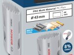 Grąžtas-karūna BOSCH Bi-metal Progressor, 43 mm