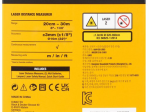 Lazerinis atstumų matuoklis DEWALT DWHT77100-XJ, darbinis atstumas 30 m