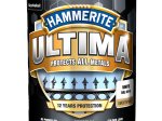 Antikoroziniai dažai HAMMERITE Ultima, 0,7 l, baltos sp., matiniai