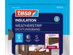 Sandarinimo juosta TESA, ruda, E profilis, 6m x 9mm x 3,5mm