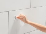 Dušo komplektas GROHE QUICKFIX VITALIO COMFORT 110, 3-srovių dušelis, stovas ir žarna, chromo spalva, klijuojamas arba prisukamas, 26096001