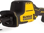 Akumuliatorinis tiesinis pjūklas DEWALT DCS369N-XJ, 18 V, be akumuliatorių ir kroviklio