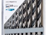 Grąžtų metalui rinkinys BOSCH PointTeQ, 1-10 mm, 10 vnt.