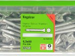 Sraigtai ESSVE WING, 6,3 x 60 mm, CorrSeal padengimas, 200 vnt.
