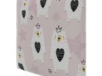 Sienų plokštė PUFFIN Kids Pk, spl. Print Teddy, 300x300x37 mm, dekoratyvinė, tekstilinė
