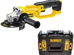 Akumuliatorinis kampinis šlifuoklis DEWALT DCG412NT-XJ, 18 V, 125 mm, lagamine, be akumuliatorių ir kroviklio