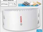 Grąžtas-karūna BOSCH HSS - Bi-metal, standartiniam adapteriui, 111 mm