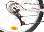 Kalnų dviratis MTB TORINO, moteriškas, 18 pavarų, 24 dydis