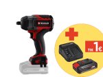 Akumuliatorinis smūginis veržliasukis EINHELL TP-CW 18/750-C Li BL - Solo, 18 V, 1/2" jungtis, bešepetėlis variklis, maks. sukimo momentas 1000 Nm, be akumuliatorių ir kroviklio