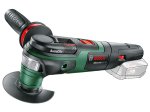 Akumuliatorinis daugiafunkcis įrankis BOSCH Green, Advanced Multi 18, 18V Li sistema