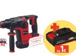 Akumuliatorinis perforatorius EINHELL TP-HD 18/26 Li BL Solo, smūgio galia 2,6 J, gręžimo galia betone 26 mm