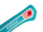 Kirvis TOTAL THAX061800, stiklo pluošto rankena, 390 mm, 45CS, 0,8 kg