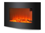 Dekoratyvinis židinys WARMTECH, WTWMF2000TL, 2000W, sieninis, 880 x 155 x 560 mm