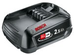 Akumuliatorius BOSCH Green Power4All, 18 V, 2,5 Ah,  1600A005B0