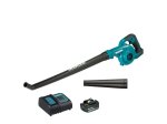 Akumuliatorinis pūstuvas MAKITA DUB186SFX1, 18 V, 1x3,0 Ah akum., kroviklis DC18SD, oro srautas 3,2 m³/min, svoris 1,4 kg