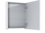 Vonios spintelė ELITA Mirror Cabinet 50, 61,8 x 50 x 12,9 cm, viršutinė, pakabinama, lėtai aidarančios durelės, balta, 1D, 904506