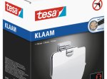 Tualetinio popieriaus laikiklis TESA Klaam, priklijuojamas, su dangteliu, 40259