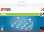 Lentyna TESA Baath, 14,1 x 25,6 x 6,9 cm, priklijuojama, viena lentynėlė, 40213