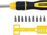 Atsuktuvas su antgaliais STANLEY 0-68-010, su 10 vnt antgalių