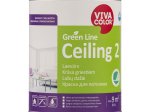 Vandeniniai dažai luboms VIVACOLOR Green Line Ceiling, 0,9 l, A bazė, balti, visiškai matiniai