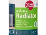 Radiatorių dažai VIVACOLOR Green Line Radiator, 0,9 l, A bazė, balti, matiniai