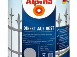 Antikoroziniai dažai ALPINA Direkt Auf Rost, ilkos spalvos, šilko blizgesio, tiesiai ant rūdžių, 0,75 l