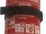 Gesintuvas ALBURNUS GP-2, 2 kg, miltelinis, su monometru