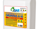 Giluminis gruntas SAR A-10, 1 l, vidaus ir išorės darbams, skiedžiamas vandeniu: viduje 3:1, išorėje 1:1
