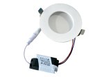 Įmontuojamas šviestuvas ORRO, panelė HS-5W, įleidžiama, LED 5 W, 220-240 V, 300 lm, 3000 K, 30000h, IP20, apvali, balta, įgaubta, 85x30mm, A170990171