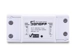 Išmanusis jungiklis SONOFF Basic, 2200 W, 230 V, Wi-Fi, valdomas programėle, galima valdyti balsu, M0802010001