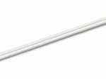 Stumdomų durų bėgelis HETTICH SlideLine1, frezuojamas, spl. balta, 2 m, 2 vnt., 1491