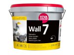 Vandeniniai vidaus dažai VIVACOLOR Wall 7, 9 l, A bazė, balti, matiniai