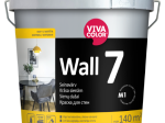 Vandeniniai vidaus dažai VIVACOLOR Wall 7, 11,7 l, A bazė, balti, matiniai