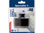 Deimantinis grąžtas SPECIALIST+, 68 mm, kampiniui šlifuokliui