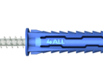 Universalus kaištis RAWLPLUG 4ALL, 10 x 50 mm, su medsraigčiu 6 x 60 mm, 25 vnt.