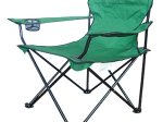Sulankstoma turistinė kėdė, RF-FC03Z, metalinė, žalia  50 x 50 x 80 cm